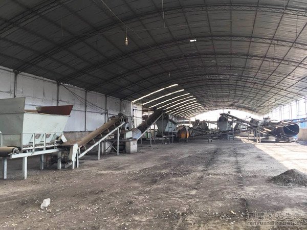 大型牛粪有机肥生产线